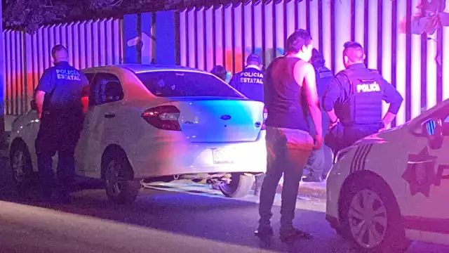 Intento de fuga termina en arresto sobre la avenida Colosio