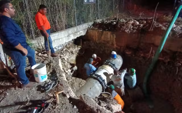 Entre las colonias afectadas son Cerro de la Eminencia, Ignacio Zaragoza