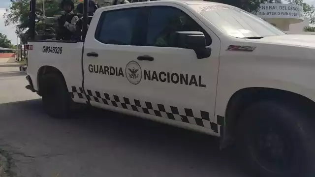 La Guardia Nacional comenzó una persecución para detener a los agresores
