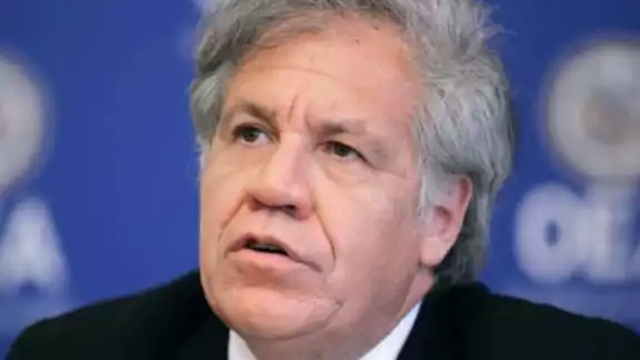 Luis Almagro, secretario general de la Organización de Estados Americanos