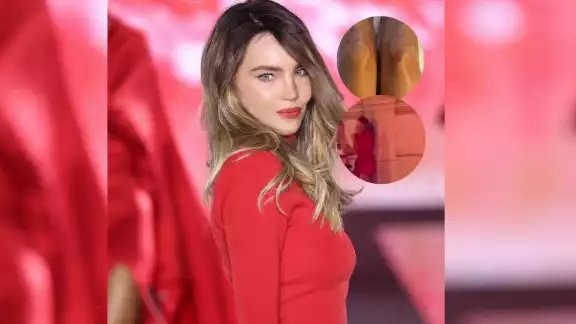 Belinda reacciona con profesionalismo, pero sí se vio afectada Belinda reacciona con profesionalismo, pero sí se vio afectada