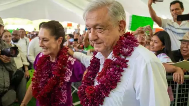 Andrés Manuel López Obrador señaló que Claudia Sheinbaum es una "giganta"