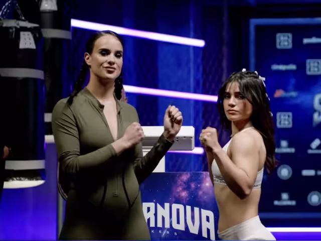 El pesaje de la pelea estelar