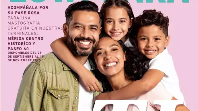 Inicia la Caravana Rosa 2025 en Mérida, Yucatán.