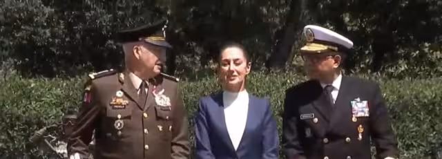 La presidenta Claudia Sheinbaum Pardo encabeza su primer encuentro oficial con los cuerpos de seguridad como Comandanta Suprema de las Fuerzas Armadas