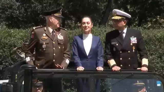 La presidenta Claudia Sheinbaum Pardo encabeza su primer encuentro oficial con los cuerpos de seguridad como Comandanta Suprema de las Fuerzas Armadas