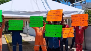 Protexa enfrenta protestas por incumplimiento de pagos