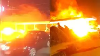 Camión revienta cables de  alta tensión en Cozumel;  causa apagón y pánico 