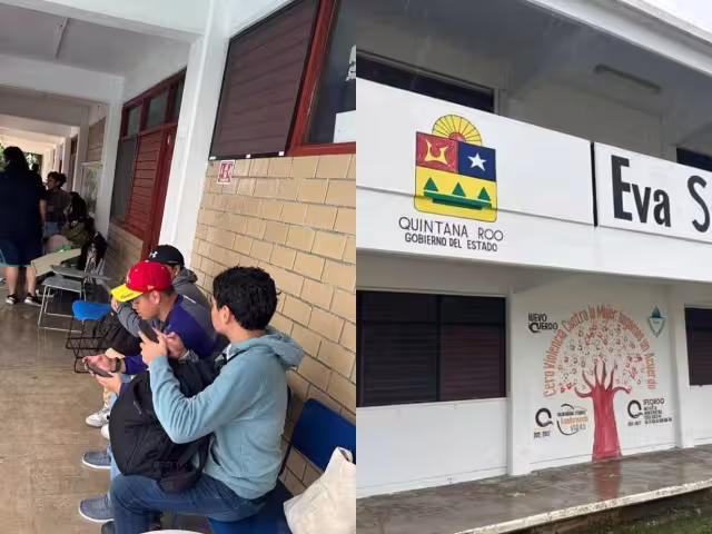 Refugios en Chetumal albergan a personas ante el paso de Nadine