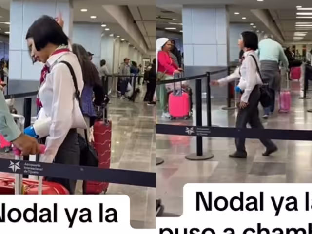 Christian Nodal 'pone a chambear a Ángela Aguilar' y se hace viral en redes