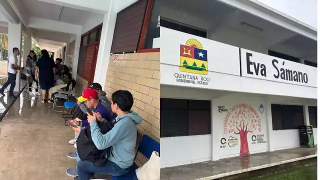 Refugios en Chetumal albergan a personas ante el paso de Nadine