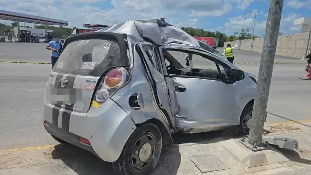 Mientras era auxiliado por los paramédicos, perdió la vida