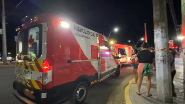 Los cuerpos de emergencia atendieron el llamado de emergencia.