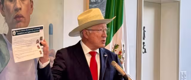 Ken Salazar, embajador de Estados Unidos en México