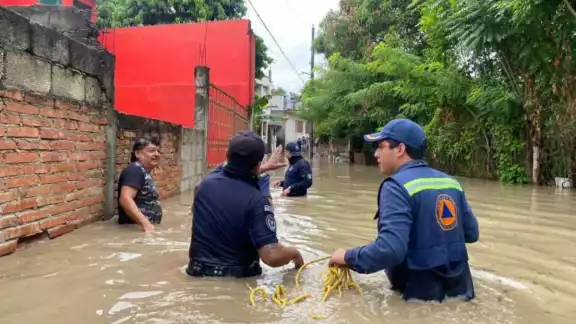 Protección Civil de Veracruz advirtió que hay riesgo de inundaciones por crecida de ríos
