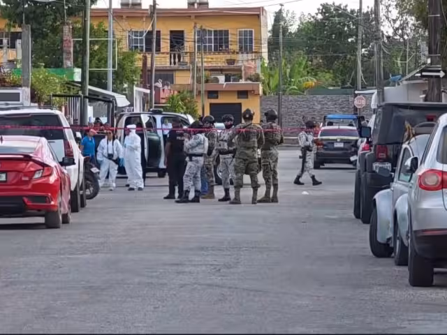 Fue en la colonia 10 de abril donde acontecieron los hechos.