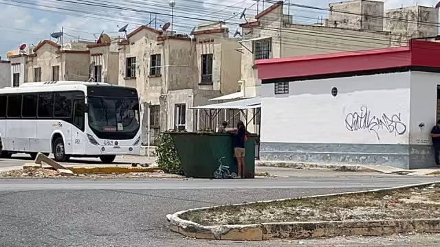Para el pequeño de la familia es una diversión entrar en los depósitos y revisar si hay algo reciclable