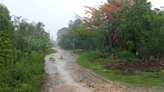 Ciudadanos reiteraron la petición de pavimentación para evitar riesgos en esta temporada