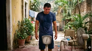 Sudar en temporada de calor no significa bajar de peso