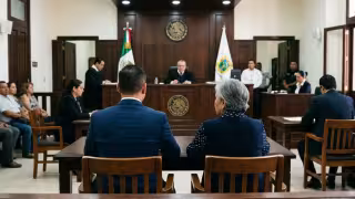 Acusan a madre e hijo de simular la donación de un terreno en Mérida