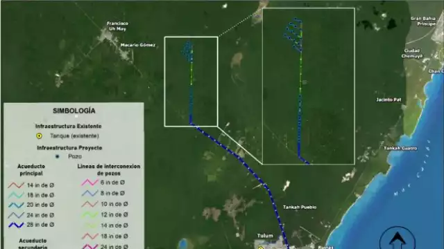 Se negó la autorización, debido a que el plan fragmentaría el ecosistema en una ANP