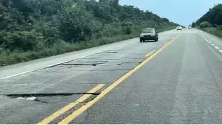 Urge atención al tramo carretero Bacalar-Limones