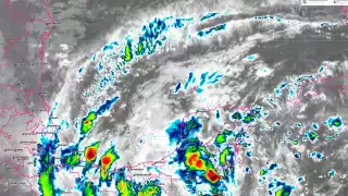 Depresión Tropical Nadine continúa dejando lluvias en el Sureste de México hoy domingo 20 de octubre