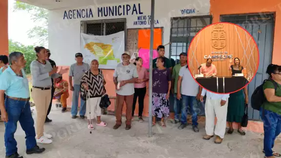 Alcaldía de Campeche niega imposición en Ebulá; pobladores mantienen protesta