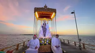 Así fue la histórica bendición del Puente Zacatal por la Virgen del Carmen: Fotos