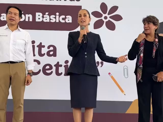 Claudia Sheinbaum comparte video en redes reafirmando su apoyo con la beca Rita Cetina.