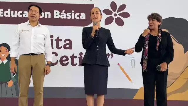 Claudia Sheinbaum comparte video en redes reafirmando su apoyo con la beca Rita Cetina.