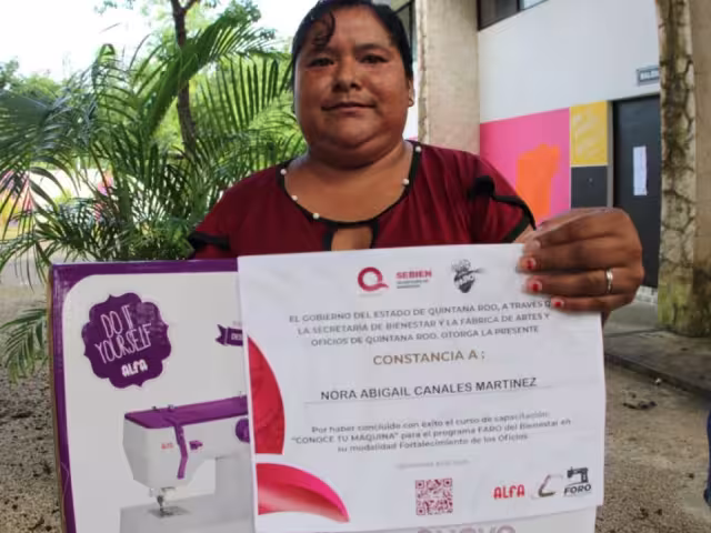 La entrega de constancias de capacitación y materiales será solo este lunes 19