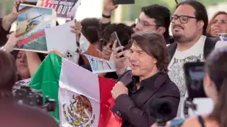 Tom Cruise conquista México en la premier de "Misión: Imposible-La sentencia final" 