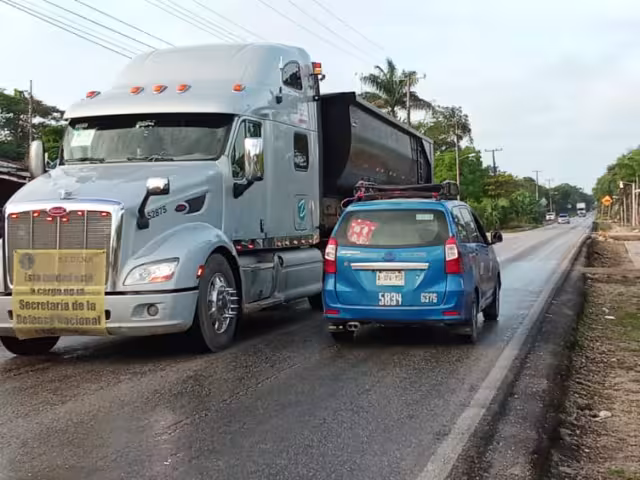 El bloqueo afectó a los conductores debido a la cantidad de horas que la carretera estuvo cerrada