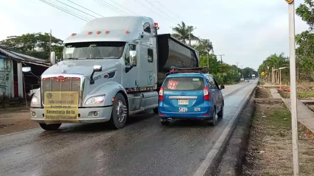 El bloqueo afectó a los conductores debido a la cantidad de horas que la carretera estuvo cerrada
