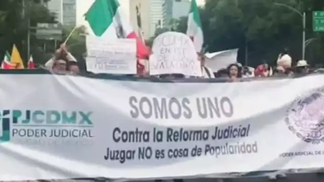 Trabajadores del Poder Judicial mantendrán las protestas tras la aprobación de la reforma judicial