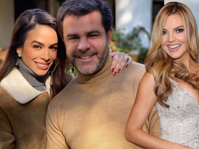 Supuesto Amorío con Marjorie de Sousa Durante Pecadora Telenovela