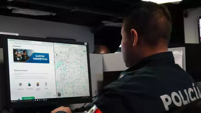 La policía cibernética en acción