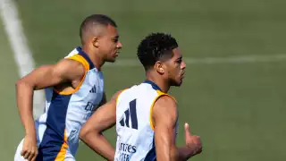 Bellingham se lesiona en entrenamiento y es baja con el Real Madrid