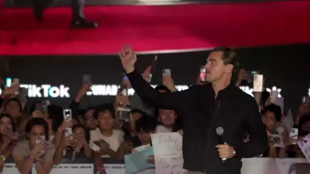 Dicaprio está promocionando su nueva película