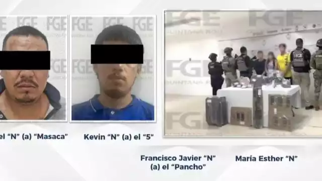 Los tres detenidos fueron vinculados a proceso por un juez de control, quien impuso la medida cautelar de prisión preventiva justificada