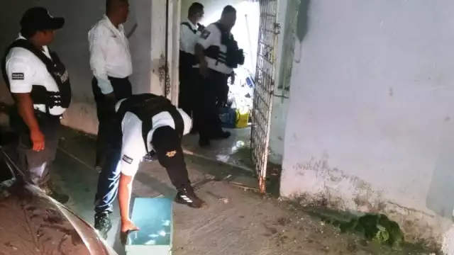 Elementos de la SPSC detuvieron en la madrugada a Raúl de la Rosa Méndez por robar 5 cajas de cable