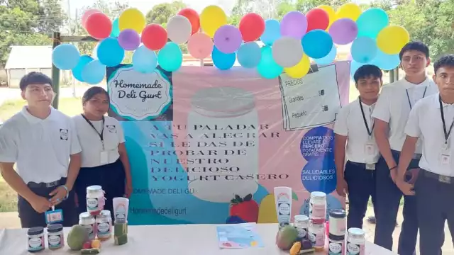 La feria sirvió como oportunidad para mostrar los esfuerzos de los estudiantes en el colegio