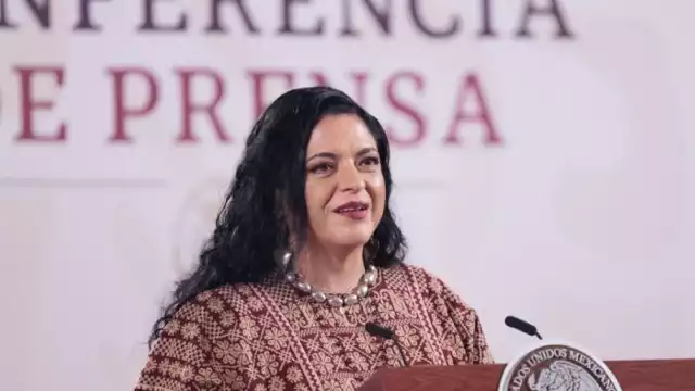 Alejandra Frausto, secretaria de Cultura del Gobierno federal