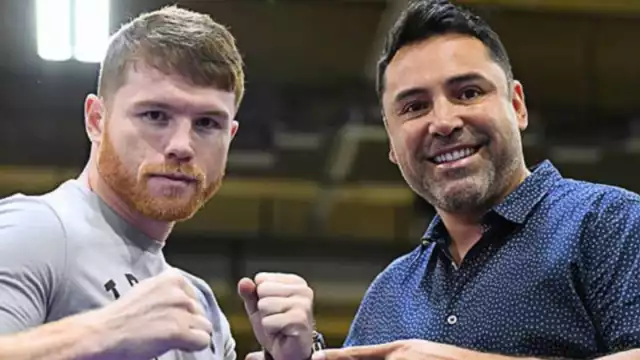 Canelo Álvarez y César de la Hoya