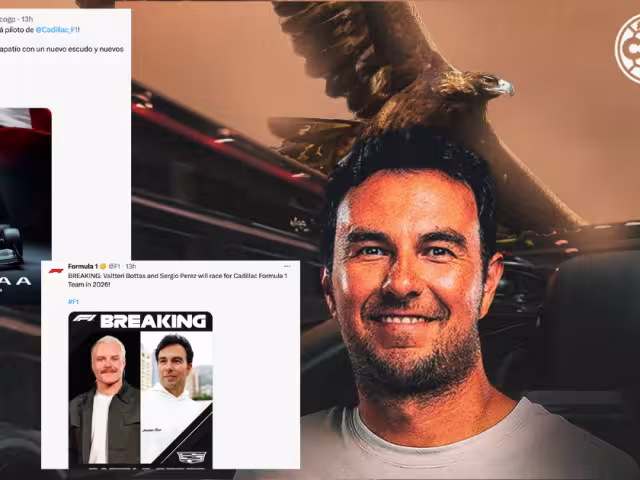 Checo y el mundo celebra su regreso a la F1