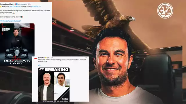 Checo y el mundo celebra su regreso a la F1