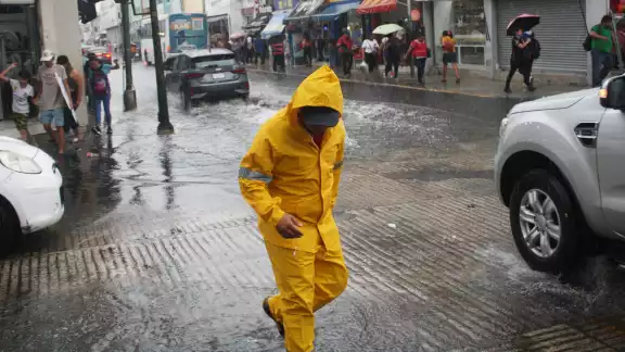 Se espera que las lluvias sean mayormente fuertes en Mérida