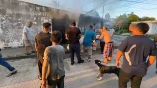 Se incendia predio en la Región 228 de Cancún
