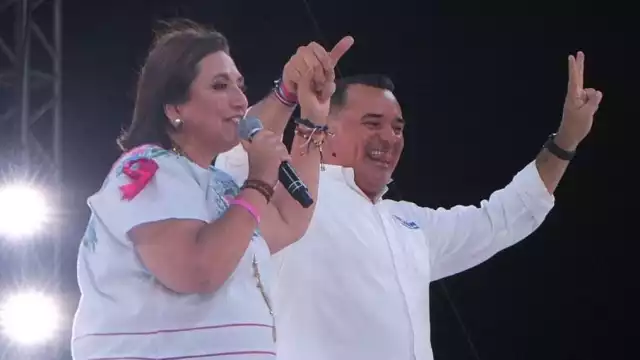 Xóchitl Gálvez se retiró de Mérida, de forma inmediata, tras el cierre de campaña con Renán Barrera